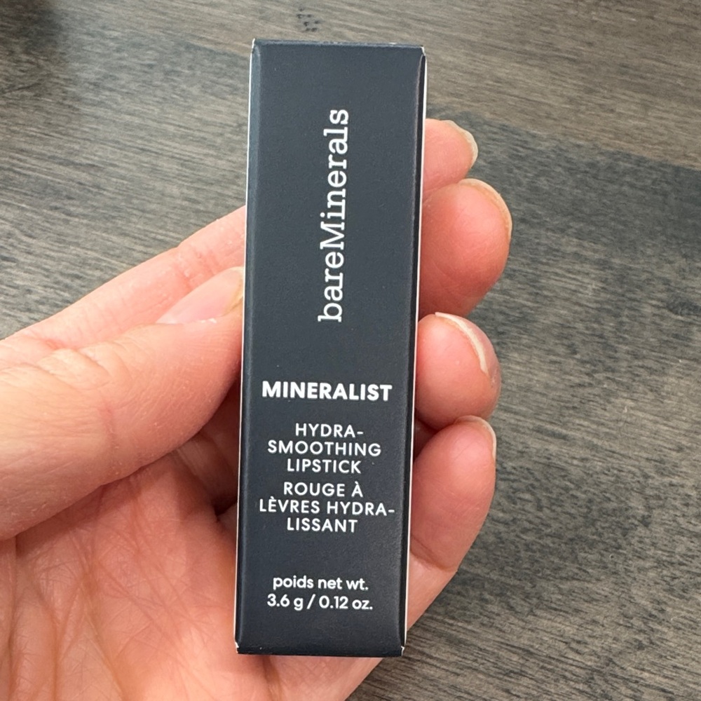 bareMinerals Mineralist Lipstick in Black Packaging